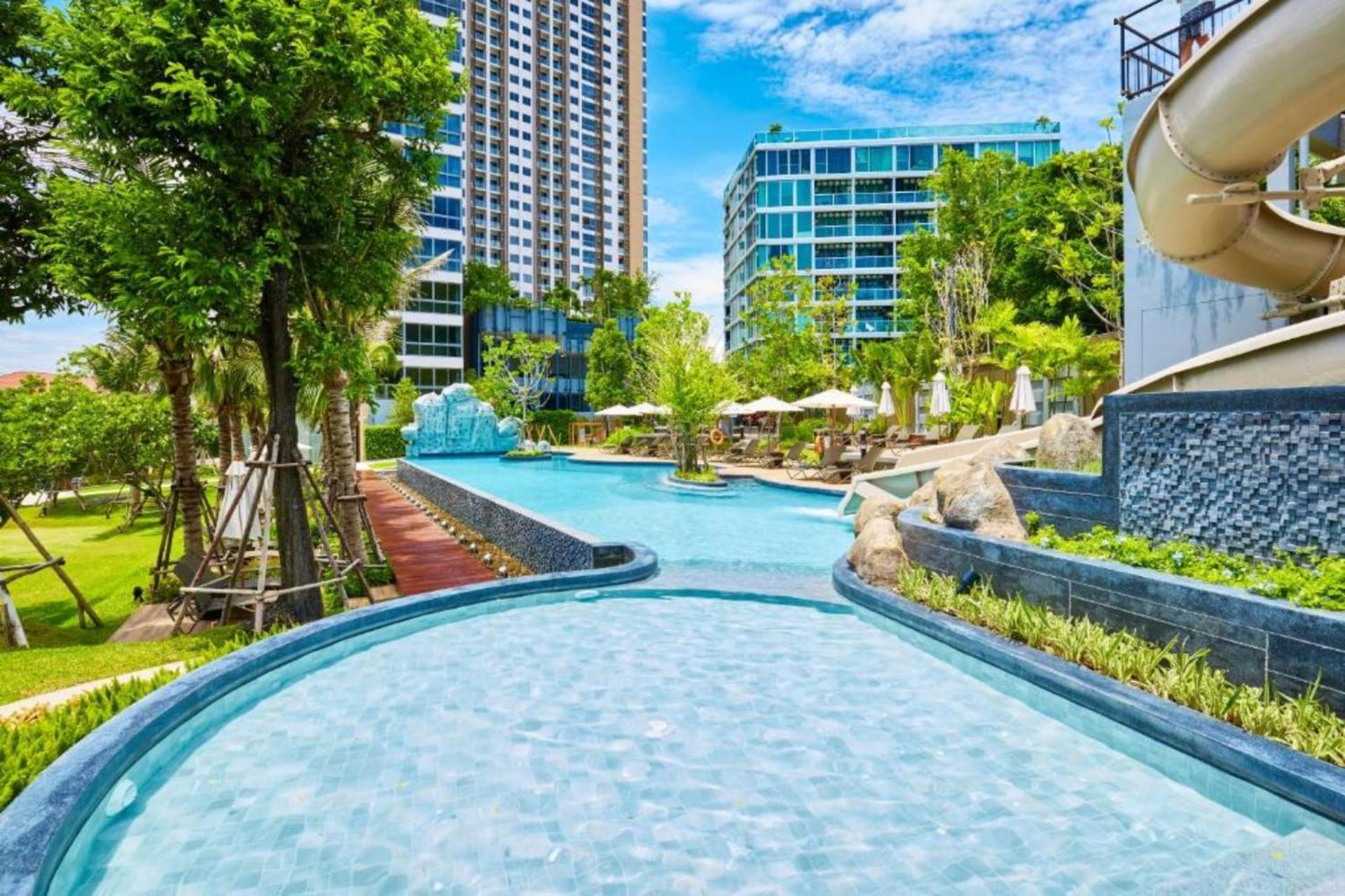 Walking Street Unixx Condo Beautiful Sea View Pattaya Exterior foto