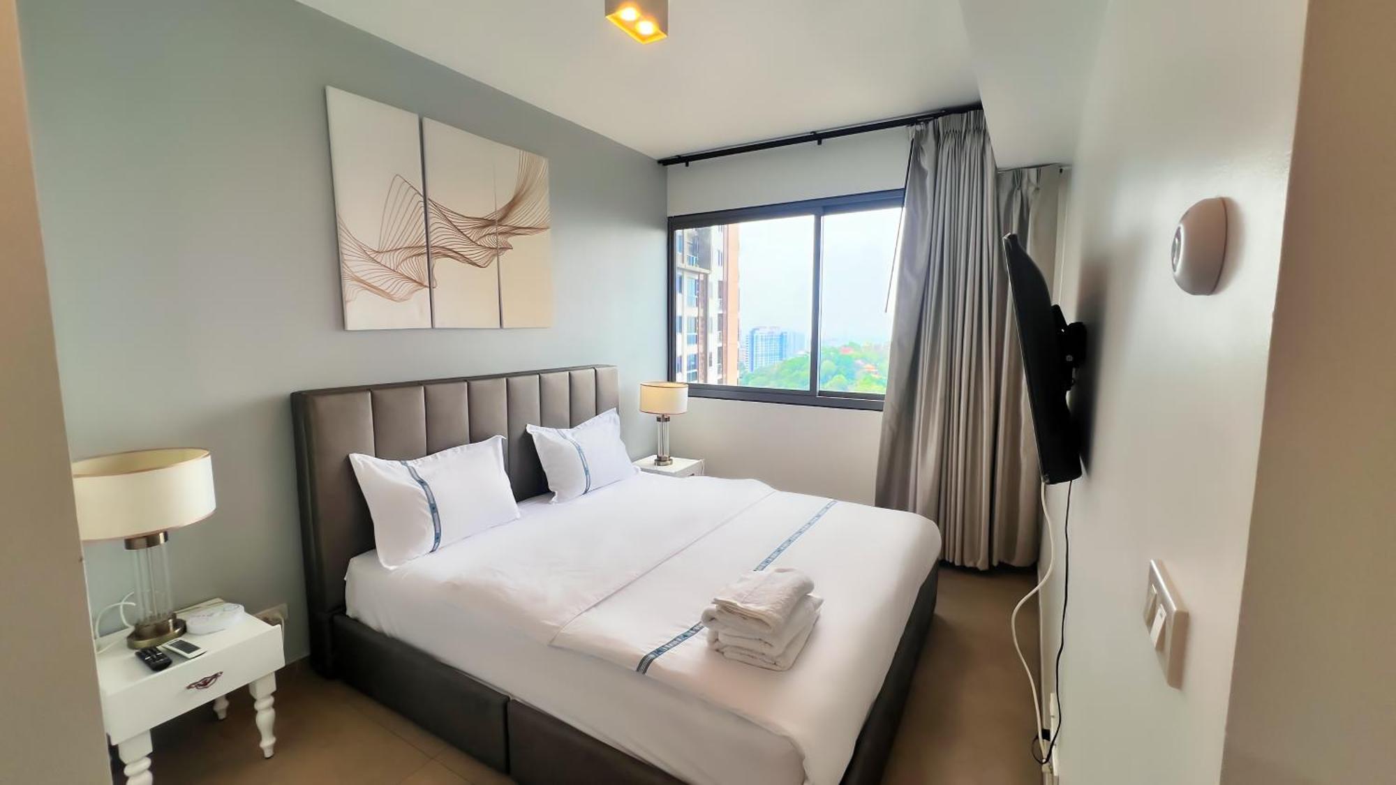 Walking Street Unixx Condo Beautiful Sea View Pattaya Exterior foto